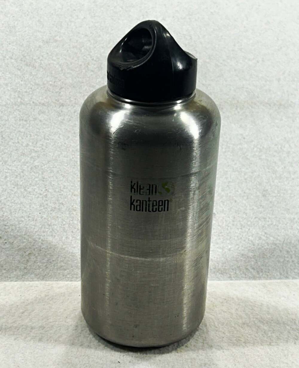 Klean Kanteen 64 oz Stainless Steel Water Bottle 1900ml 18/8 Hiking Camping